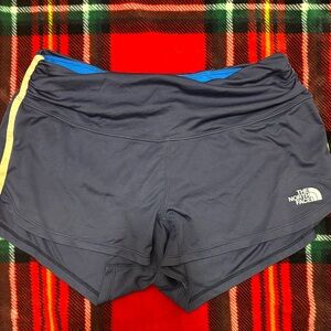 The North Face Women's Navy and Blue Athletic Shorts
